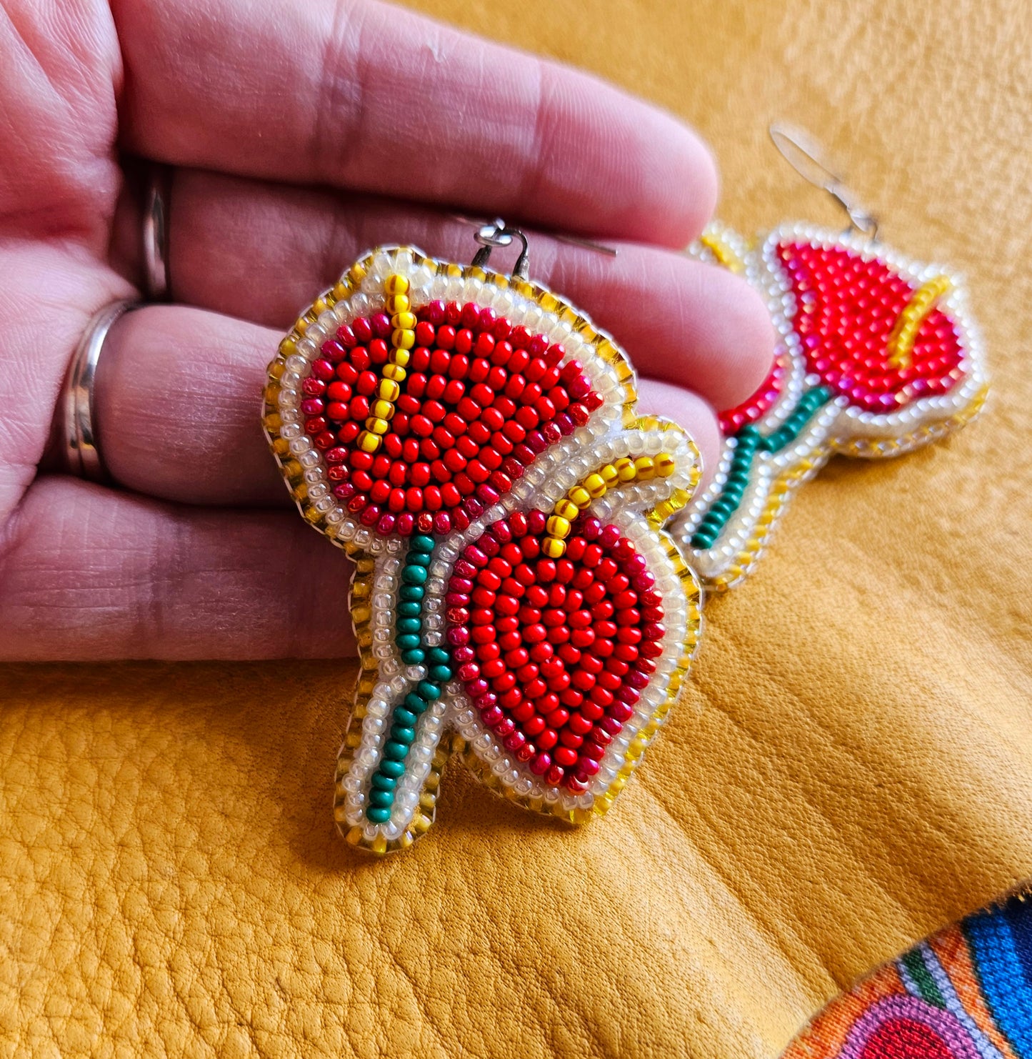 Anthurium Earrings