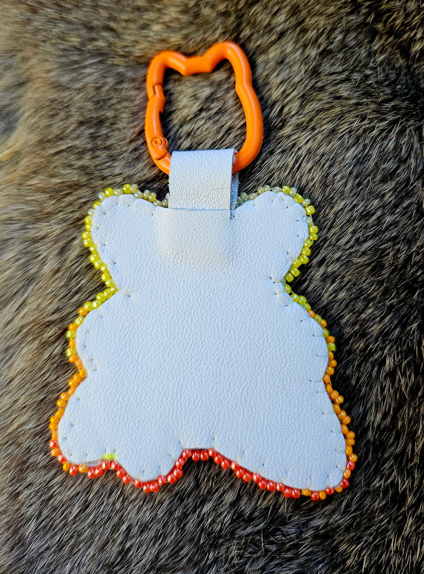 Orange Blossom Bag Charm/Keychain